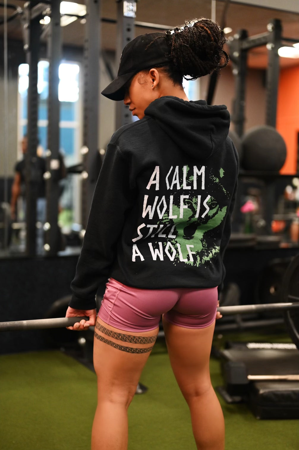 {A CALM WOLF IS STILL A WOLF}